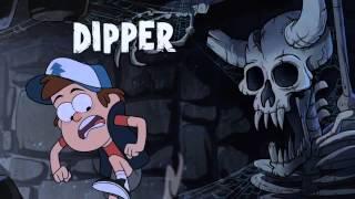 Disney's Gravity Falls - Opening / Intro - REVERSED! [HD]