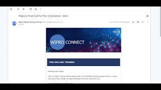 WIPRO CAMPUS UPDATE | FINAL PRE-ORIENTATION SESSION | 2021 | 2022 | 2023