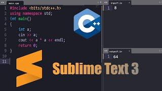 How to setup Sublime Text 3 for Competitive coding in C++ 2022