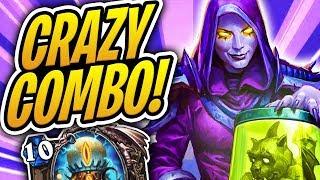 This 8 Card COMBO IS ACTUALLY CRAZY! | Reckless Experimenter OTK Priest | Rise of Shadows | HS