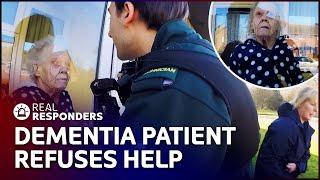 81-Year-Old Dementia Patient Refuses To Let Paramedics In | Inside The Ambulance | Real Responders