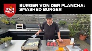 Burger von der Plancha: Smashed Burger