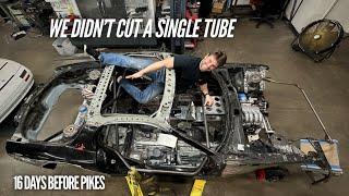 We build a ROLL CAGE for the RX-7 strong enough to roll down the side of a mountain