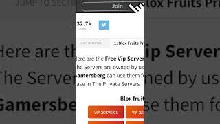 Free Roblox Vip Servers All Games