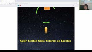 Game #28. How to Create an Easy Variant of Color Switch Game on Scratch | Coding Tutorial