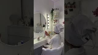 Skincare routine and the day after college #1000subscriber #routines  #skincareroutine