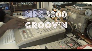 Building a groove on the MPC 3000 - no talking, just beats