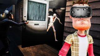 Running From SCP 096 in Virtual Reality is TERRIFYING in Gmod VR! (Garry's Mod Multiplayer Gameplay)