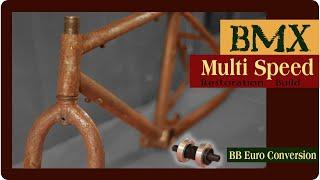 BMX MULTI SPEED RESTORATION BUILD #bmx #restoration