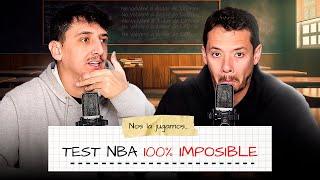 ¡NOS ENFRENTAMOS A UN TEST NBA! 30 PREGUNTAS