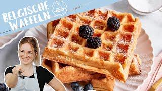 Belgische Waffeln  | fluffig und lecker | Einfach Backen