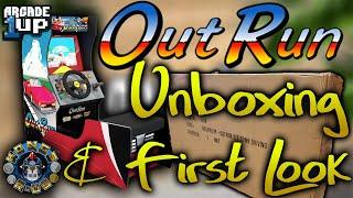 Outrun Sit Down Arcade 1up - Unboxing and First Look!!