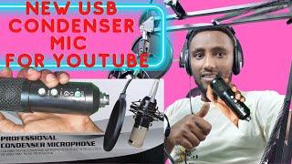 best USB condenser microphone review for youtube  | yegna elecom