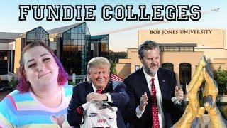 Fundie Colleges! (Bob Jones, Liberty, Pensacola Christian College)