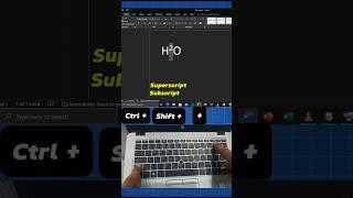 MS Word Shortcut for Subscript & Superscript | Quick Guide