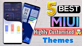 Best MIUI Themes Highly Customized | 5 Best MIUI 12 Premium Themes October 2021 - Part-1