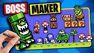 I made everything an enemy in SMB2?! - Mario Boss and Enemy Maker?! (Mario Multiverse)