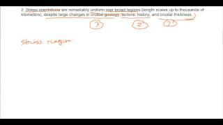 Stress 9 | Global Pattern of Tectonic Stress