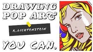 For all women: YOU CAN - draw pop art with me #motivational #ポップアート #画流行艺术 #팝 아트 그리기 #동기 부여 비디오 #動機