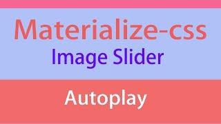 Materialize Css Carousel Autoplay