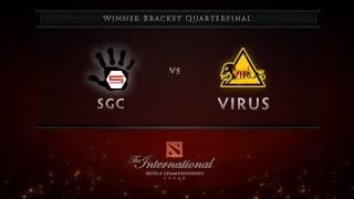 SGC vs Virus - Loser Bracket Round 1 - Dota 2 International - No Commentary