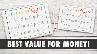 Affordable iPad Lettering for Beginners - iPads & Apps review