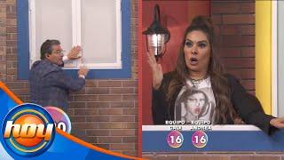 Galilea Montijo le juega broma a Raúl Araiza | Los vecinos | Programa hoy