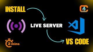 How to install Live Server in VS Code | Live Server VS Code | Settings 2025