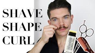 Handlebar Moustache Tutorial | Shaving and Styling How To 