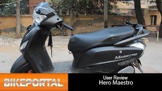 Hero Maestro User Review- 'good mileage' - Bikeportal