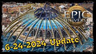 MEGA Universal Epic Universe Construction Update 6-24-2024