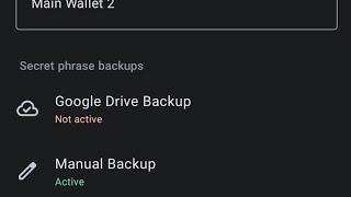 How to backup your trust wallet phrase on google Drive. Easy tutorial @mrgtested