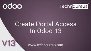 Create Portal Access In Odoo 13 | Odoo ERP