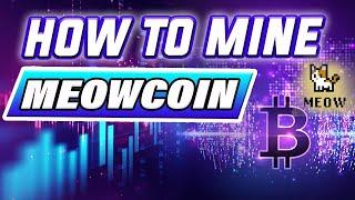 How to Mine MeowCoin in Windows using a Core Wallet and HiveOS! Setup HiveOS Wallet and Flight Sheet