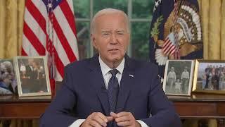 President Biden speaks on Trump assassination attempt from Oval Office