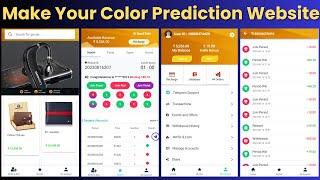 How to Make Your Own Color Prediction Website game || Script Source code