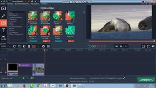 Как делать монтаж в Movavi video Editor