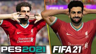 FIFA 21 vs PES 2021 : Celebrations Comparison