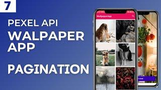 Part-7| Wallpaper APP - Pagination in android recyclerview using retrofit