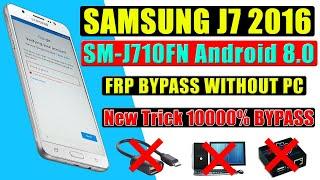 J710FN FRP BYPASS | J7 2016 Google Account Bypass | Without PC