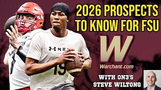 2026 Prospects to Know for FSU Football Recruiting | Interview with On3's Steve Wilftong | Warchant