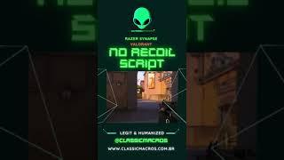 Razer No Recoil Script Legit Humanized - VALORANT | Radiant #shorts