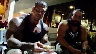 RICH PIANA & ERIC KANEVSKY CATCHING UP & TRAINING SHOULDERS