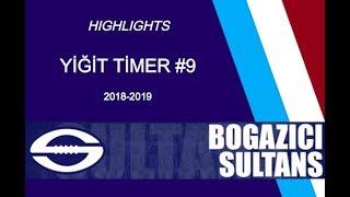 Yigit Timer #9 | QB  - 2018-2019 Highlights | Boğaziçi Sultans