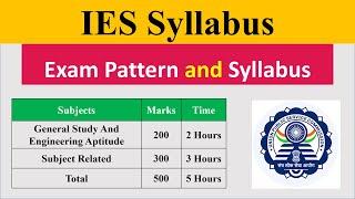 IES Syllabus 2024 | UPSC IES Syllabus 2024 | IES Mechanical Syllabus 2024