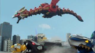 Harmony and Dizchord - Megazord Fight | Episode 6 | Megaforce | Power Rangers Official