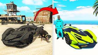 GTA 5: FIXING BROKEN SUPERCARS WITH CHOP & BOB