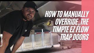 Timpte EZ Flow electric Trap manual override