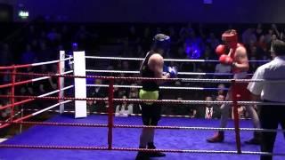 Jake Mitchell v Danny Moore 17th Jan 2014 Keighley Amateur Boxing 75kg