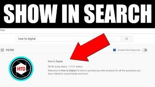 Fix YouTube Channel NOT showing Up in Search! (3 TIPS)